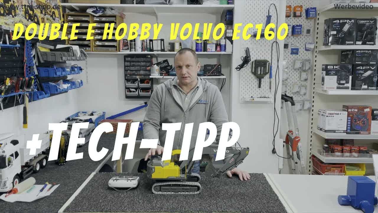 Double e Hobby FM Volvo EC160 1:14 Hydraulikbagger/ Hydraulic excavator