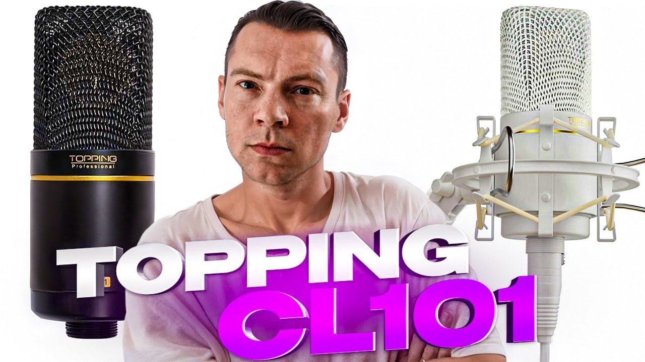 Микрофон Topping CL101 vs Takstar TAK55, Oktava MK-105, ARK Glanz, Neumann TLM103
