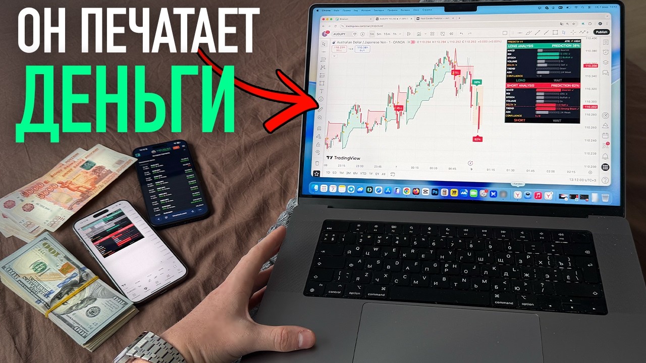 ⚡️НОВЫЙ ИНДИКАТОР! Он заработал мне +232,901₽ за день на Binarium!
