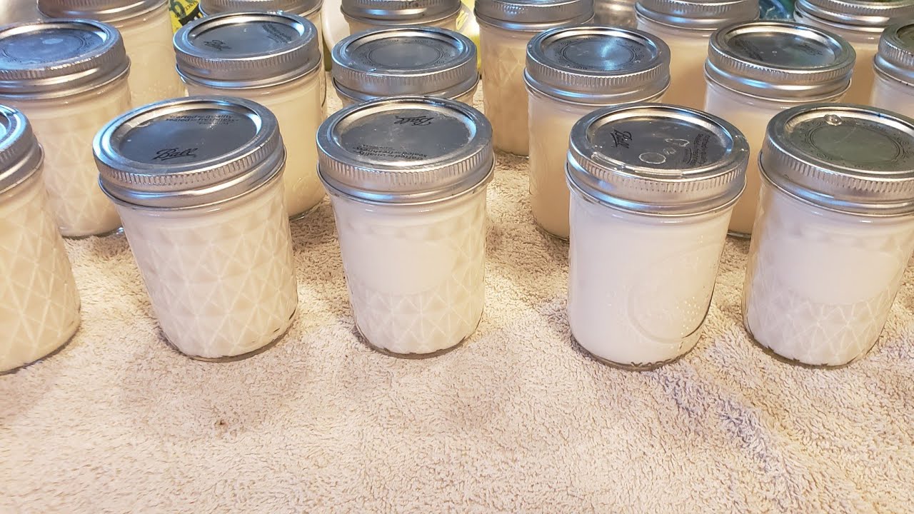 Pressure canning raw milk- Evaporated milk replacement
