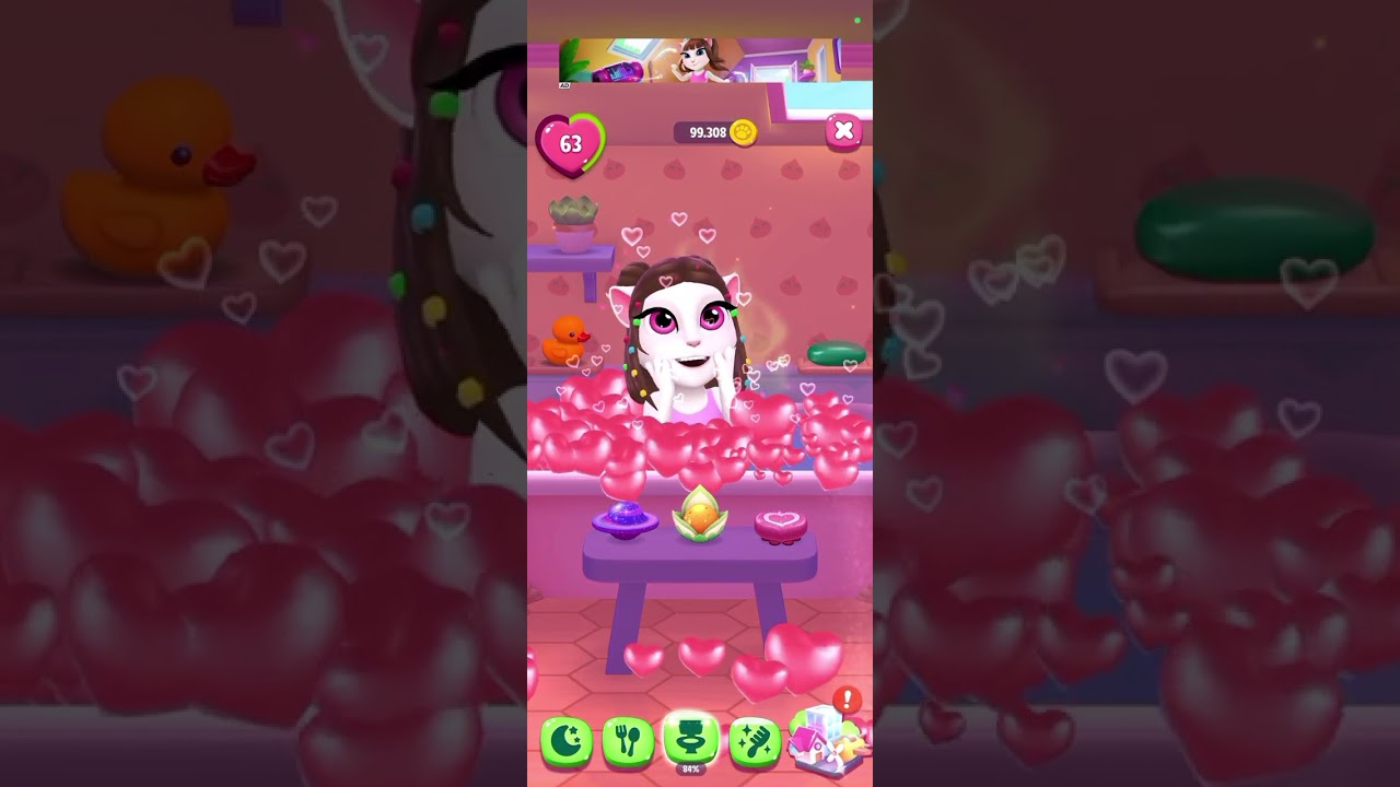 Angela woke up early and went to see the flowers she planted #myangela2 #fypyoutube