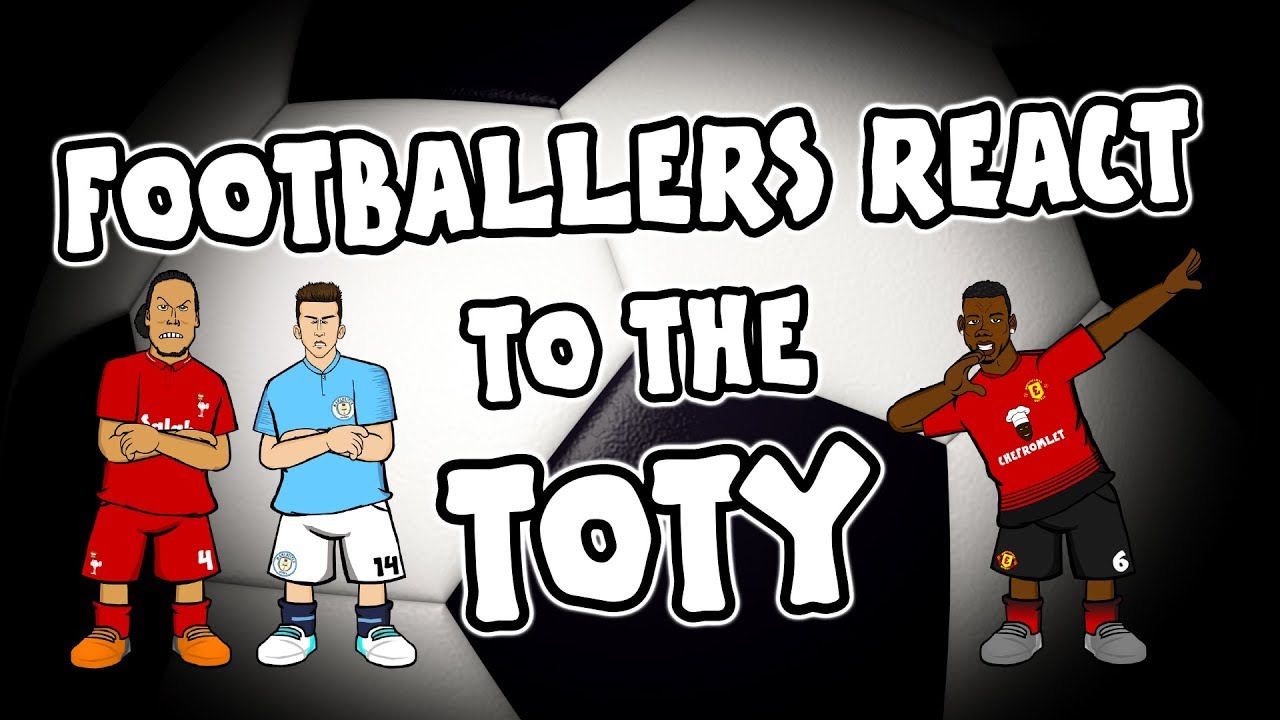 🏆TOTY- Footballers React!🏆 (PFA Team of The Year 2019 Player)