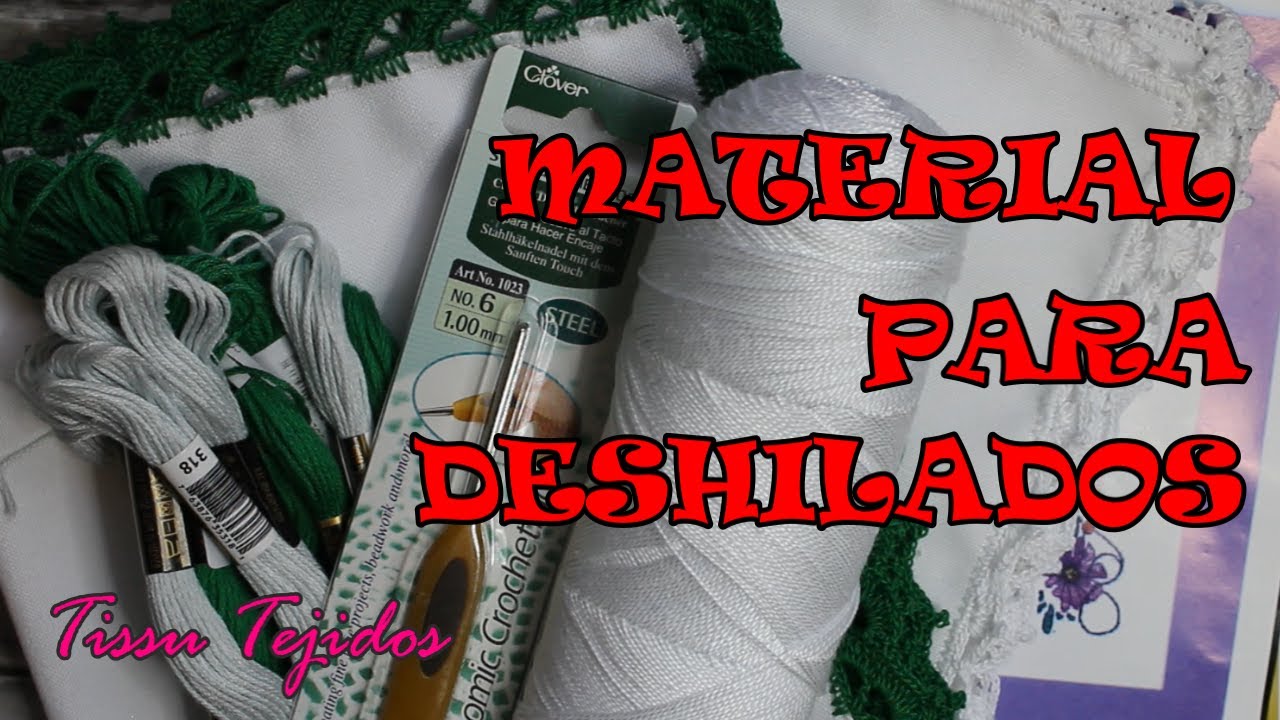 Vainicas y deshilados, Servilletas @TissuTejidos