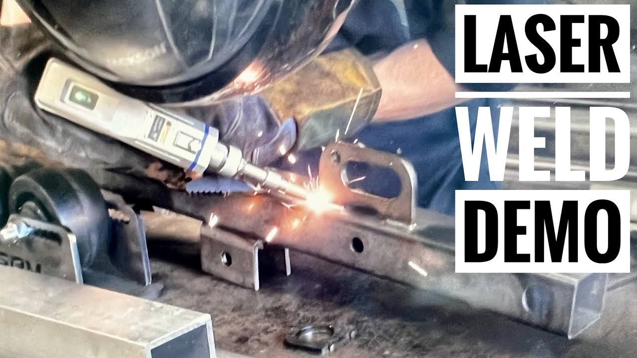 Fine Iron LLC demo of Theo Laser Welder