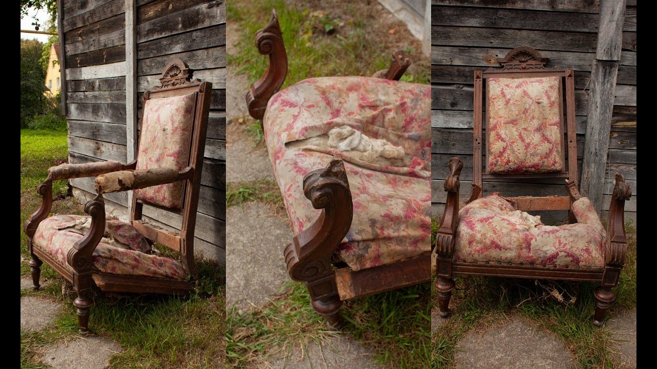 Реставрация старинного кресла из Кёнигсберга/Restoration armchair from Konigsberg