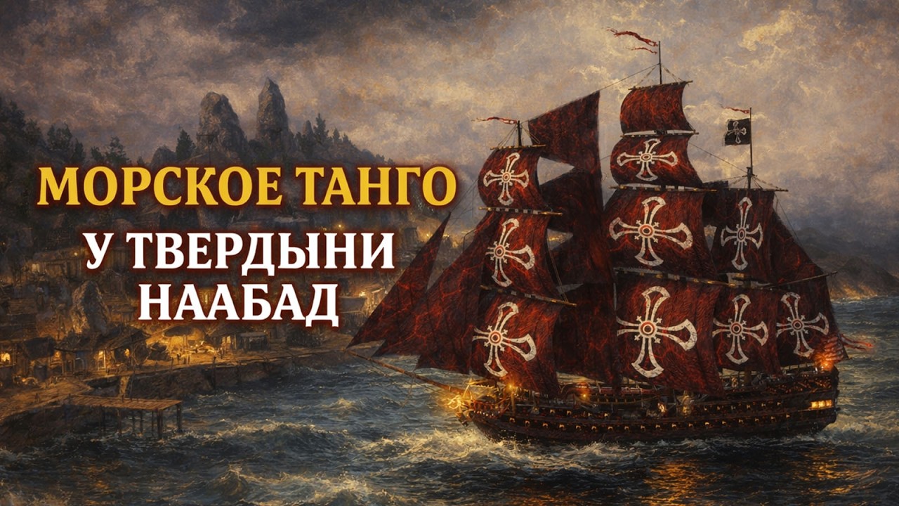 Морское Танго у Твердыни Наабад! World of sea battle - WOSB