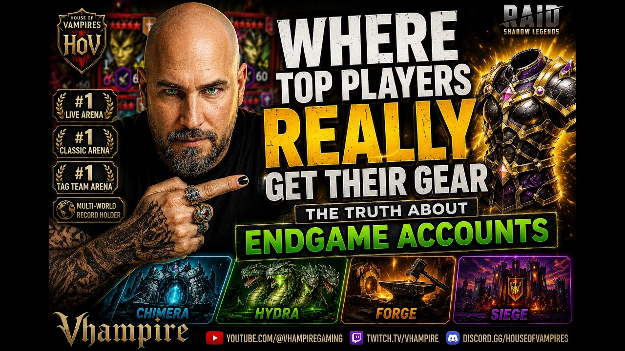Where Top End Game Players REALLY Get Their Gear | The Truth About Endgame Accounts in RSL