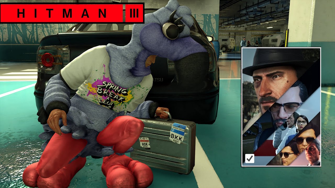 HITMAN 3 - LES NEBULAE X5 - KIERAN / VITO / PAWEL DYLAN - ARCADE CIBLE FUGITIVE ASSASSIN SILENCIEUX