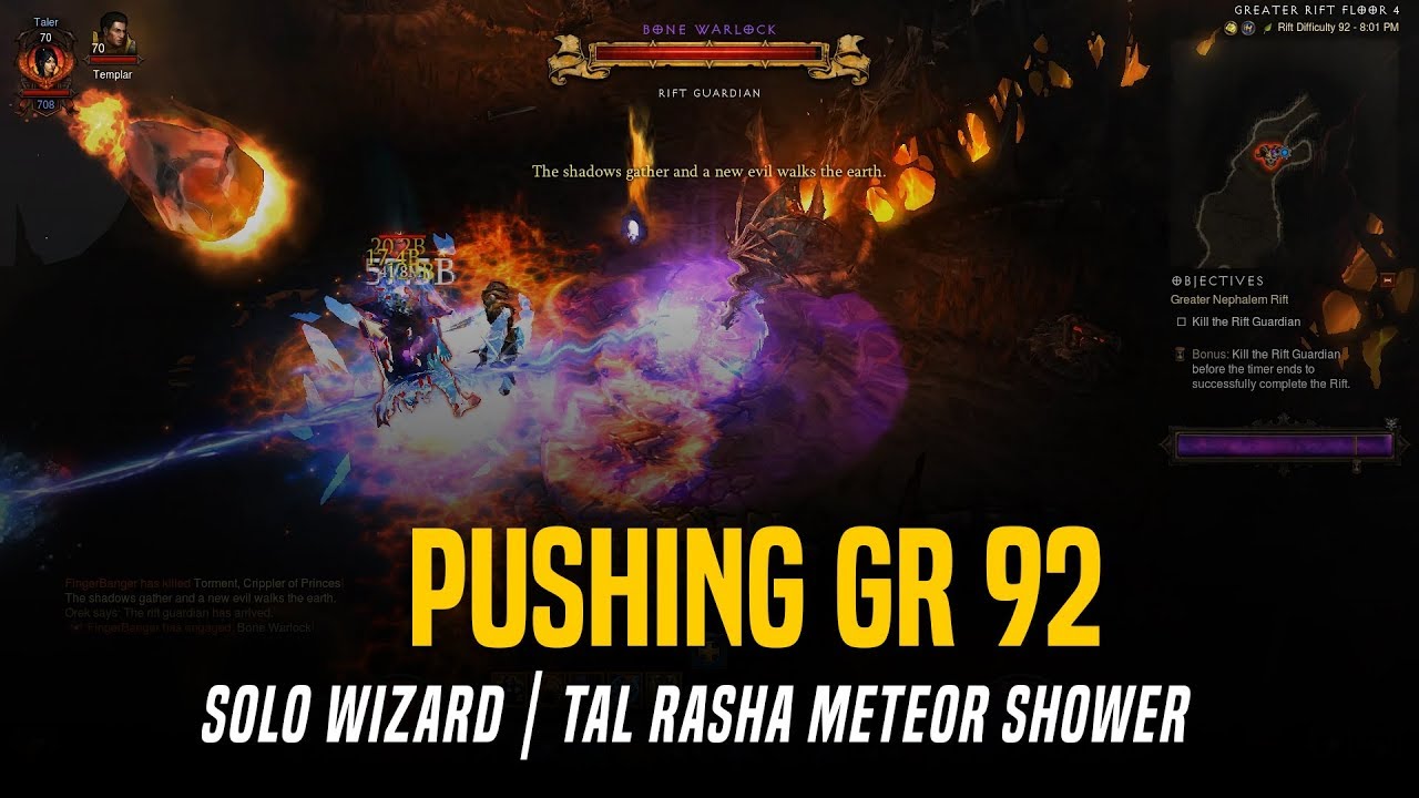GR 92 Solo Wizard | Tal Rasha METEOR SHOWER