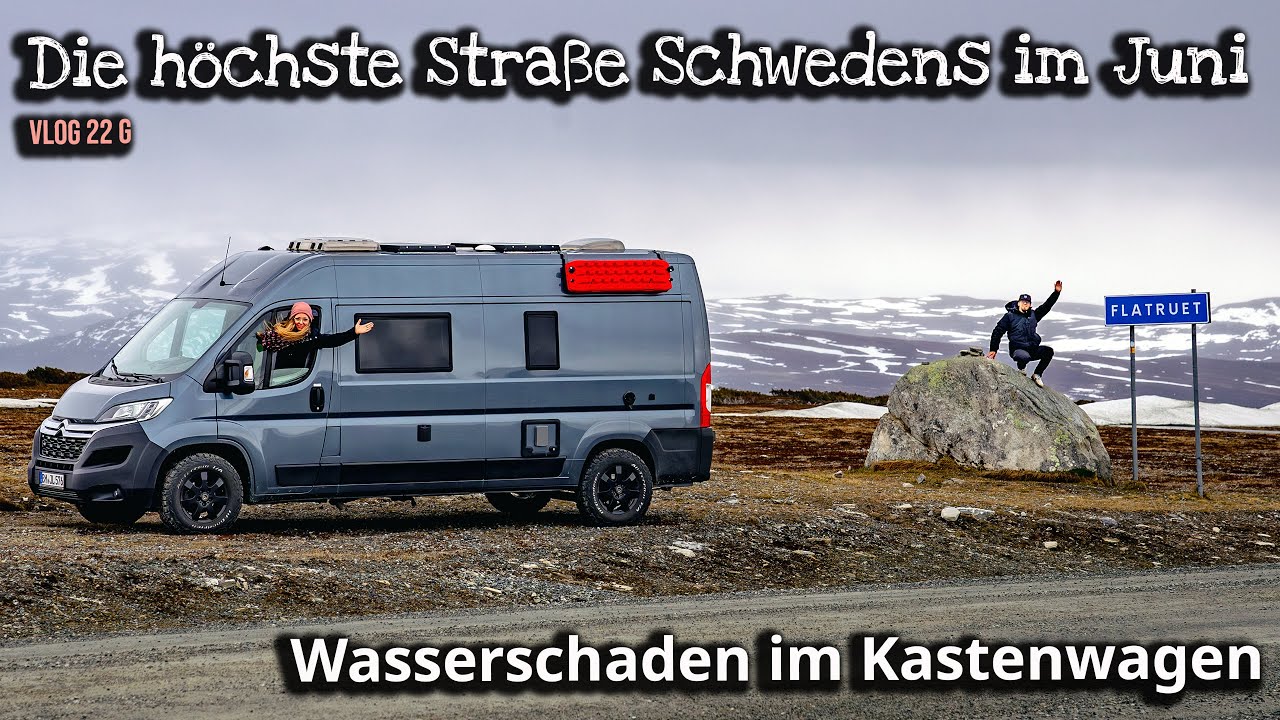 Flatruet, die höchste Straße Schwedens mit dem Wohnmobil & Landschaftsroute Rondane in Norwegen