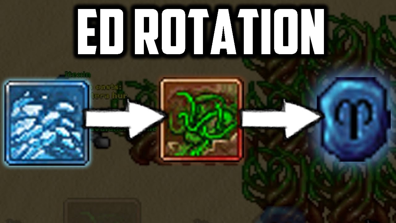 SPELL ROTATION FOR ELDER DRUIDS - Tibia Quick Tips
