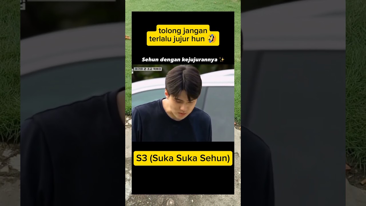Sehun is just being honest #exo #sehun #weareone