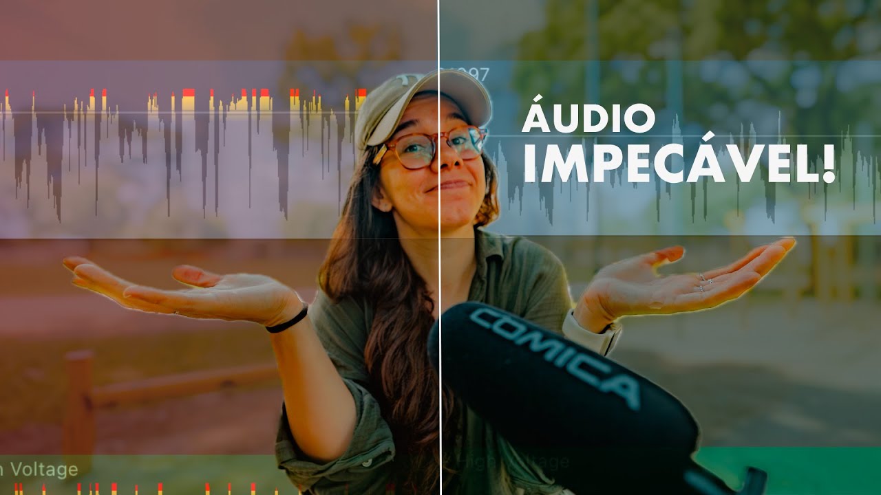 Como ter um audio impecável no seu vídeo? | Comica VM40