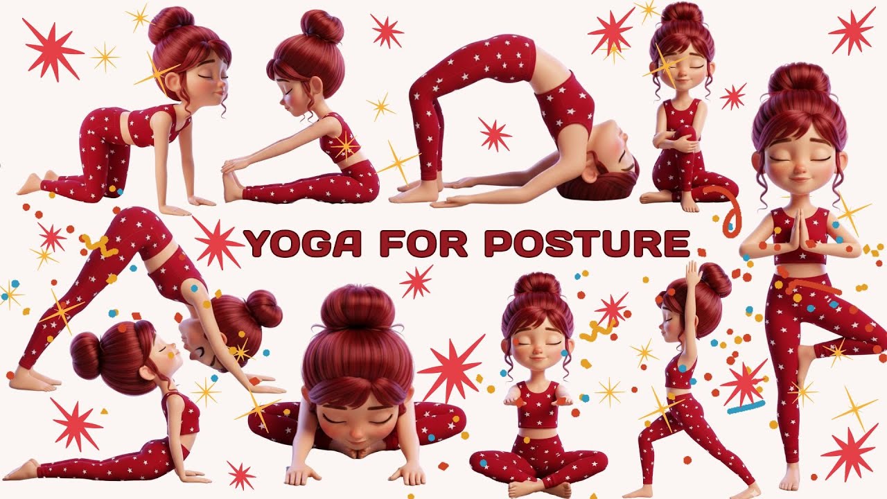 Yoga for Posture – Yoga for Children – Spine Health  #yoga #PostureYoga #YogaAtHome