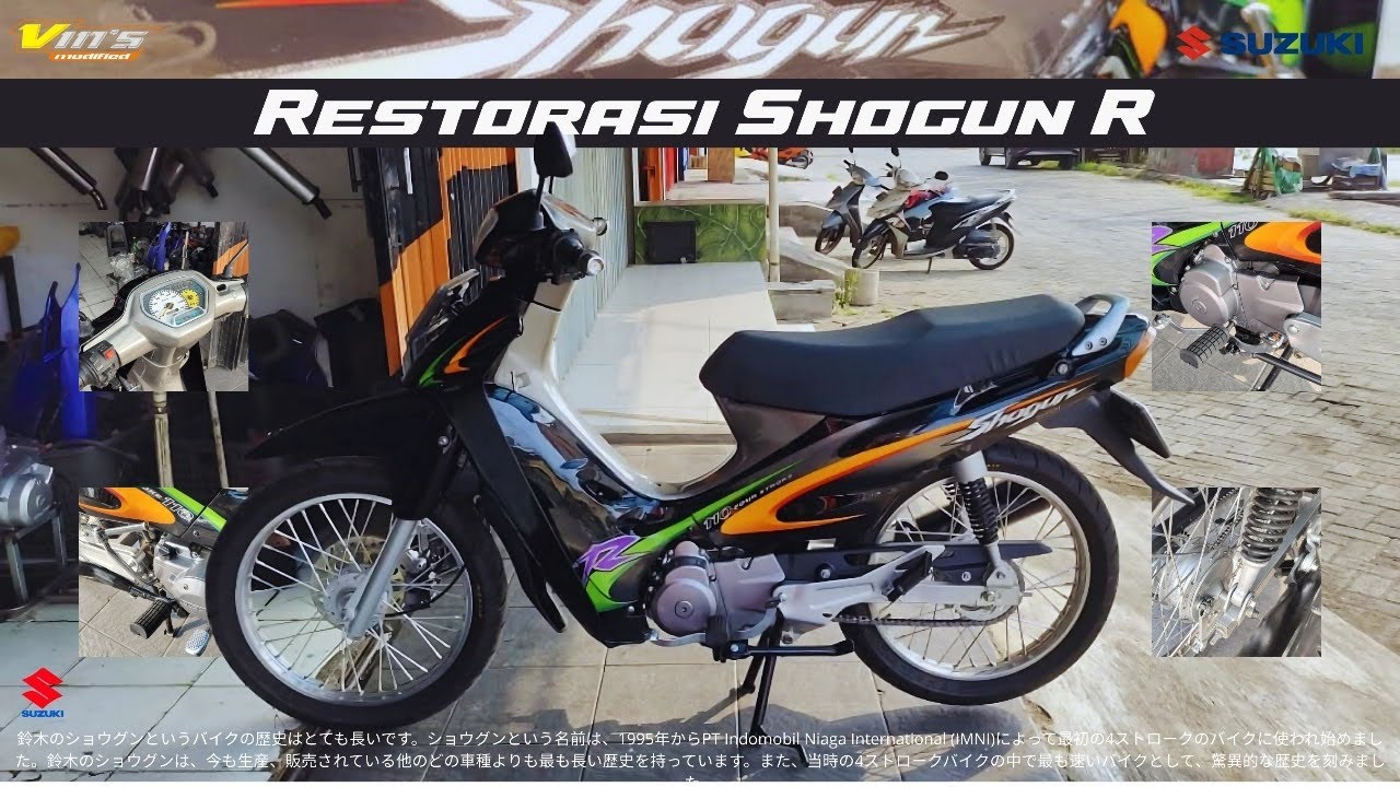 Restorasi Shogun R 110 | Vins modified #shogun110