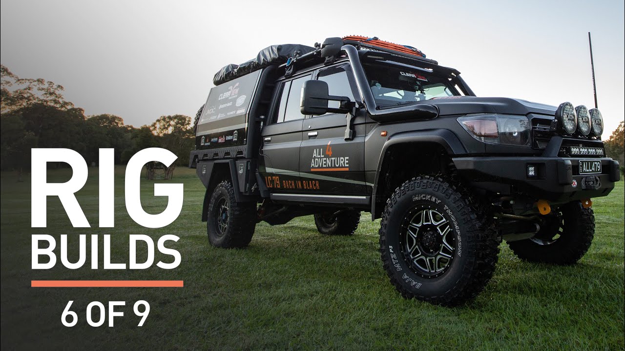 HEAVY DUTY suspension for touring 4WD’s:  79 Series, 200 Series, D-Max and MU-X! [6 OF 9]