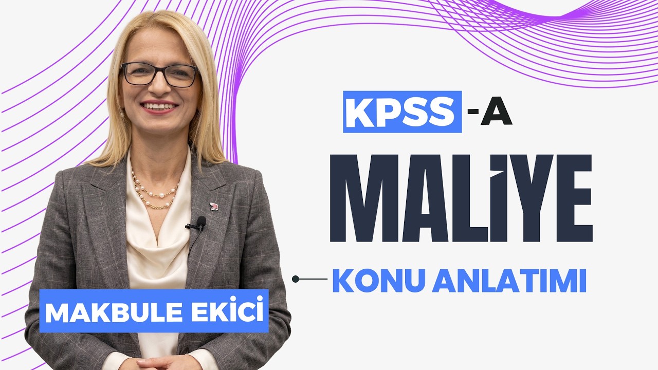 15 ) 2025 Maliye | Kamu Harcamalarının Kapsamı | Makbule Ekici