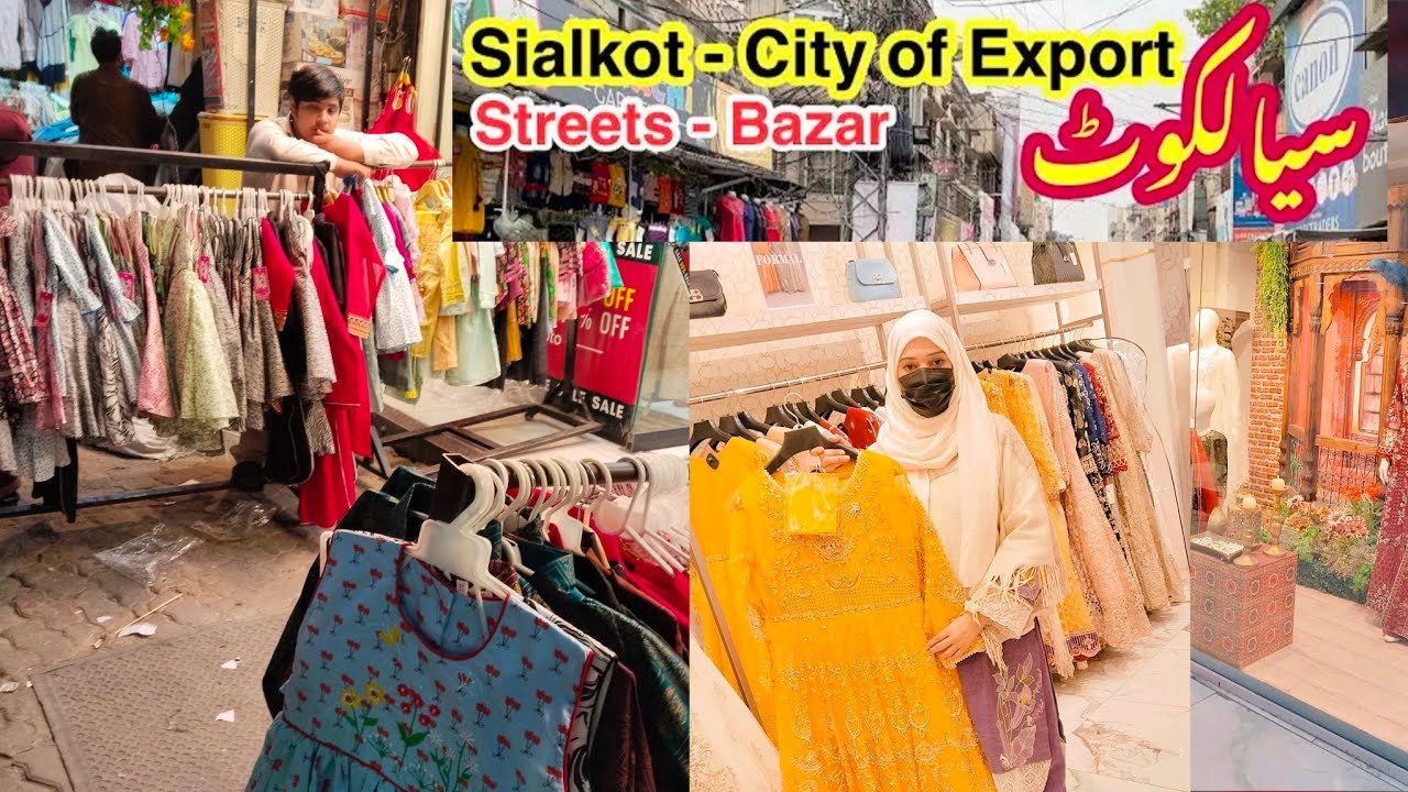 Wholesale Market In Sialkot tehsil bazar || Eid shopping ||