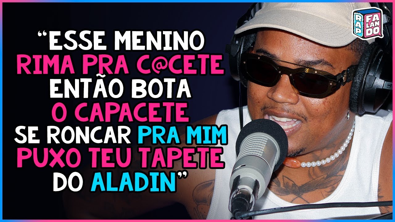 MAJOR RD FAZ IMPROVISO INFINITO NO BOOMBAP | rap, falando: freeverse