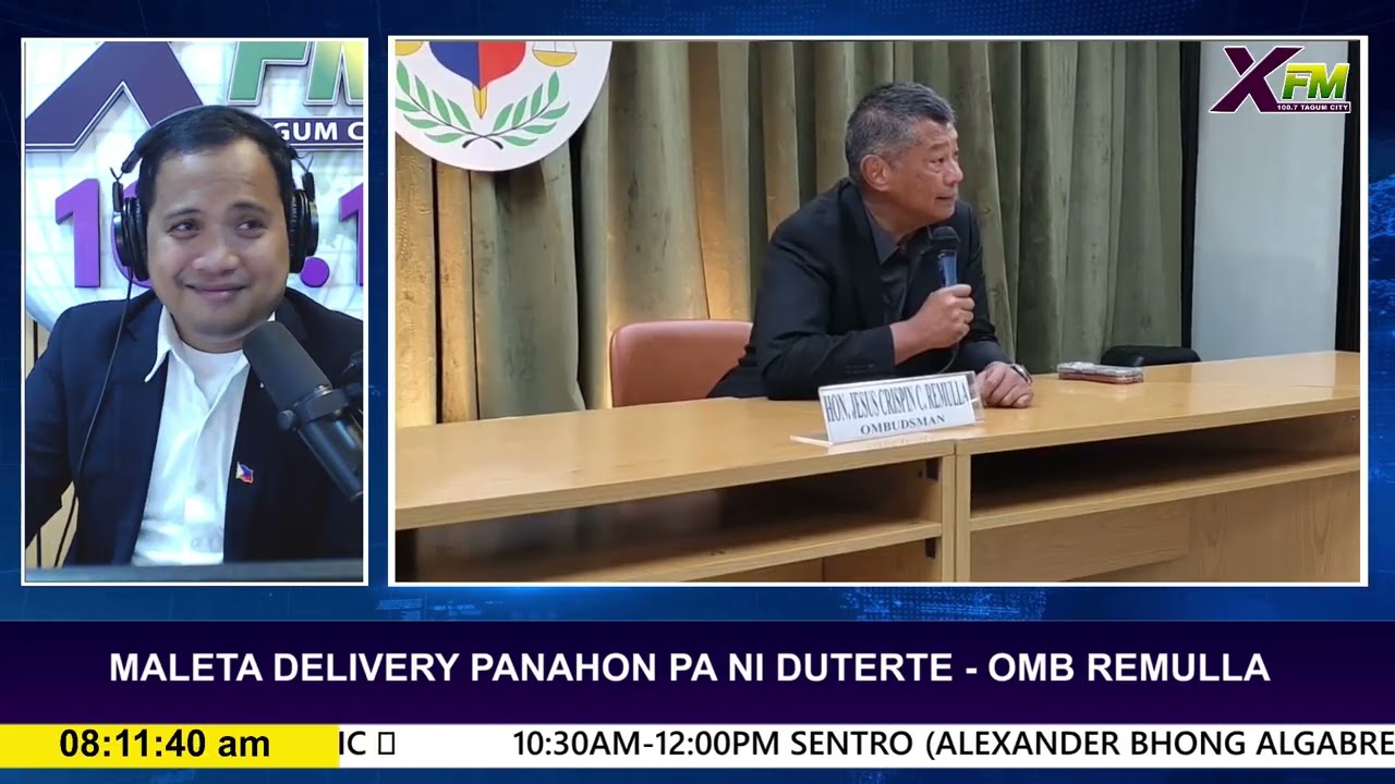 MALETA DELIVERY PANAHON PA NI DUTERTE - OMB REMULLA