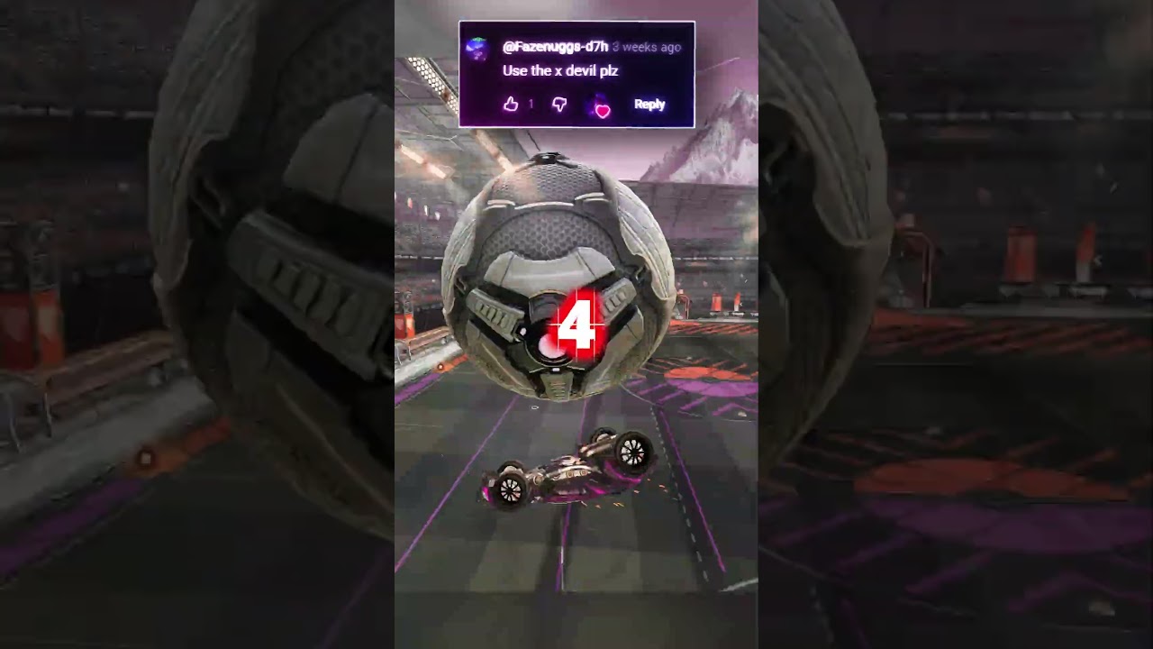 Он вызвал меня на фристайл с X-DEVIL! | Rocket League