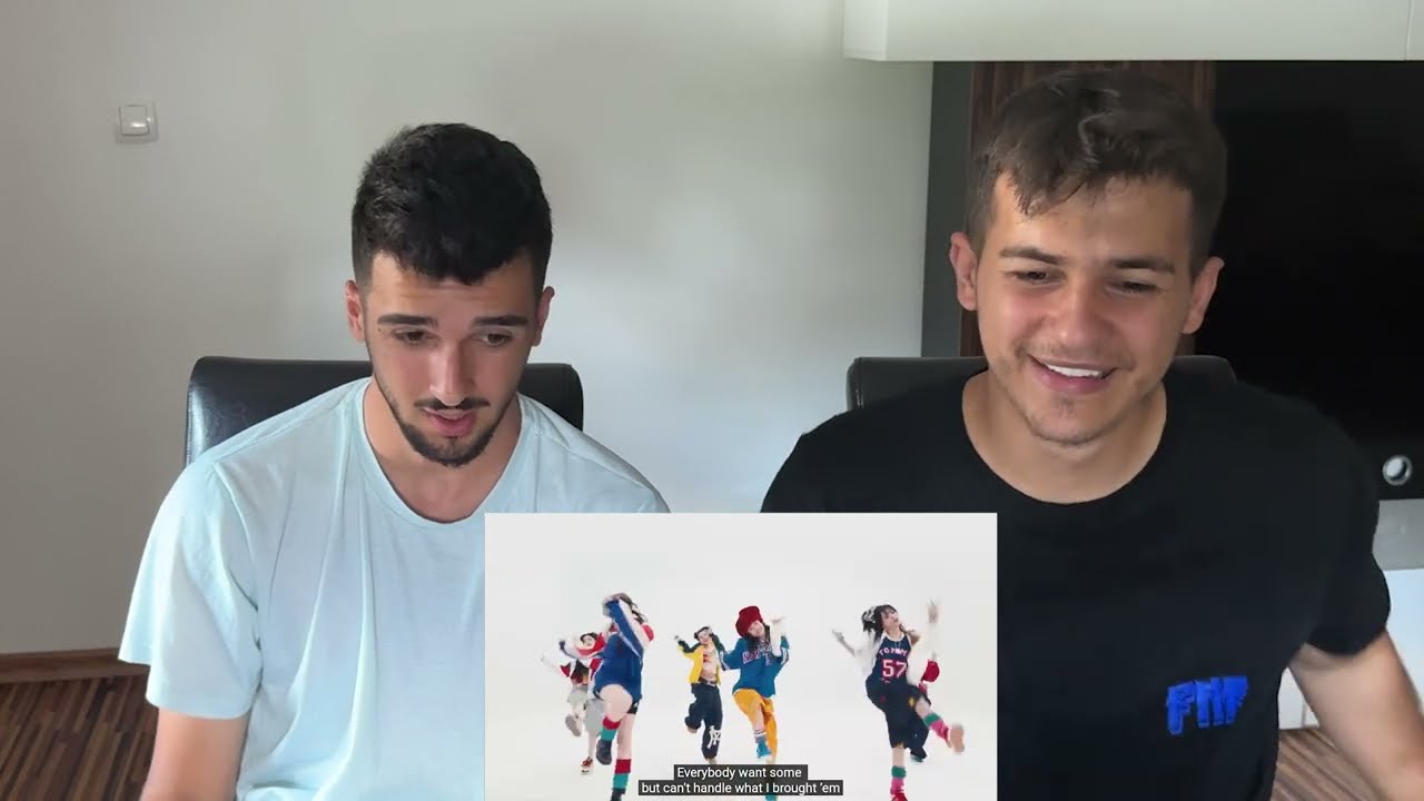 FNF Reacts to BABYMONSTER HOT SAUC MV/