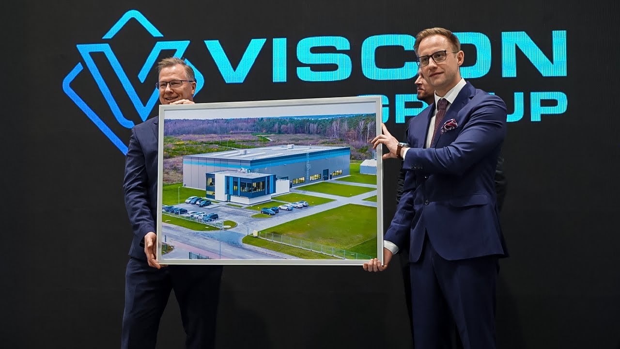 Innowacja realizowana na Pomorzu! Nowa hala Viscon Group Poland już otwarta!