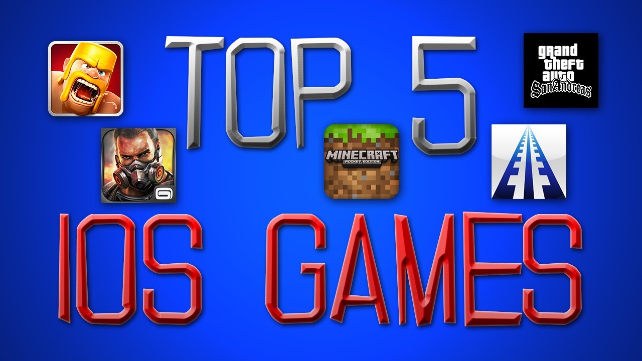 Top 5 iOS Games for iPhone, iPad, & iPod Touch - 2014