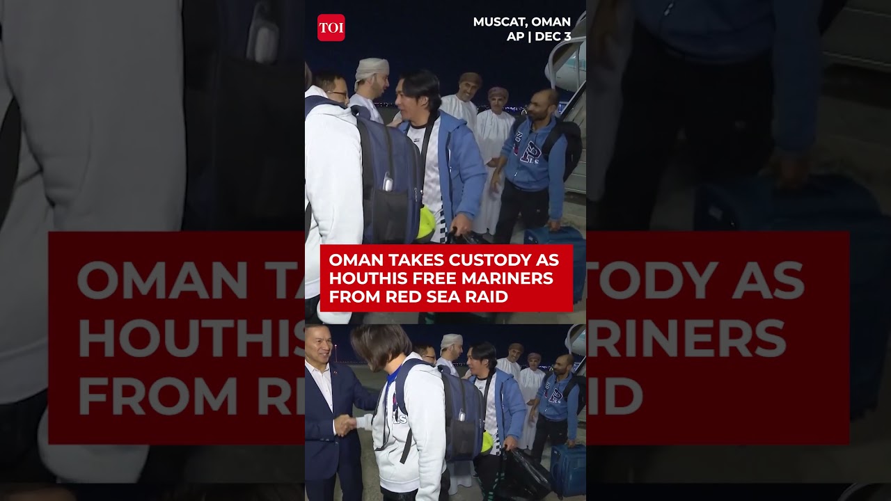 Houthis Free 11 Mariners Months After Deadly Red Sea Ship Attack; Oman Steps In To Repatriate Crew