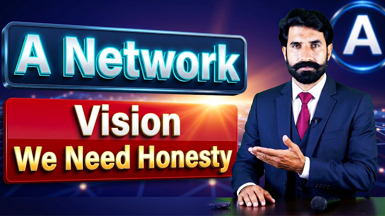 A Network Vision We Need Honesty | ANET Update | ANT Network Update | Albarizon TV