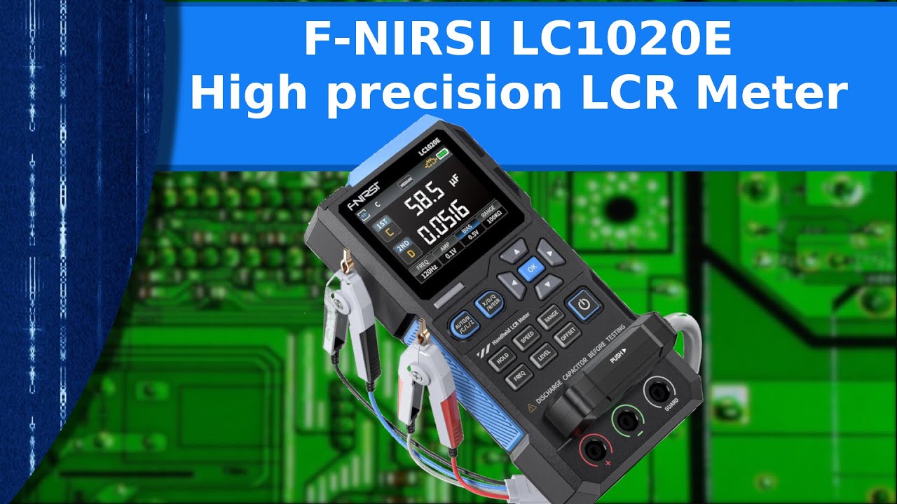 Электроника - Рассматриваем высокоточный измеритель LCR F-NIRSI LC1020E.
