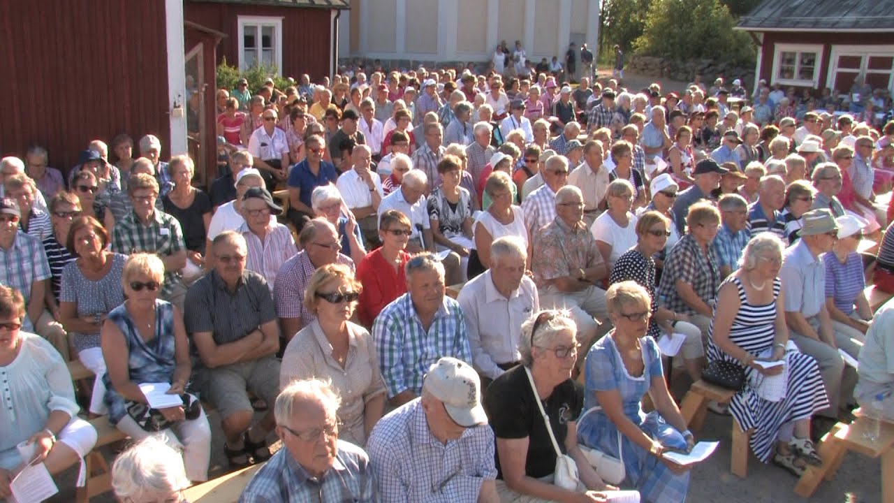 Spelmansgudstjänst vid Rosenlunds prästgård 24.7.2014 / Larsmo När-TV