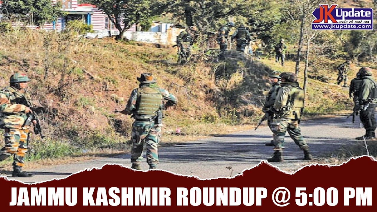 Jammu Kashmir Roundup @ 5 Pm 13 FEB 2026