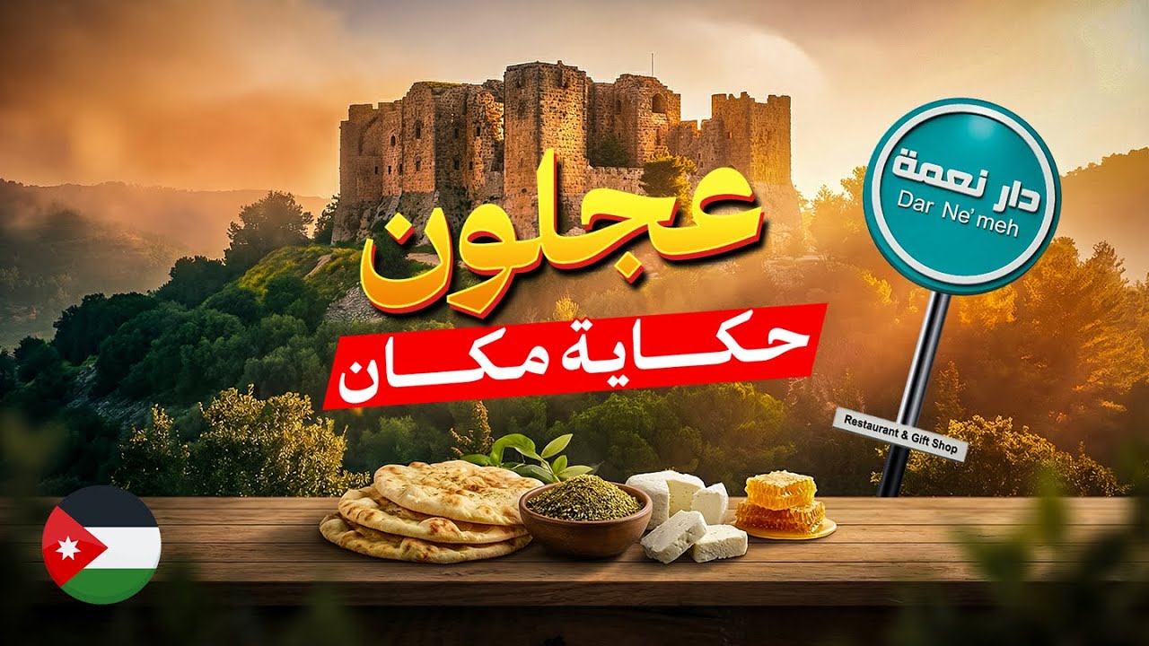 ألذ فطور ريفي في دار نعمة و رحلة الى قلعة عجلون في الأردن 🇯🇴