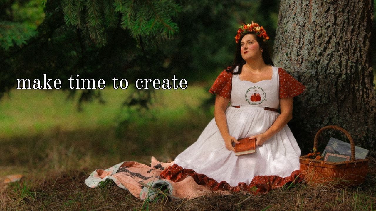 I had THREE DAYS to make the perfect autumn dress
