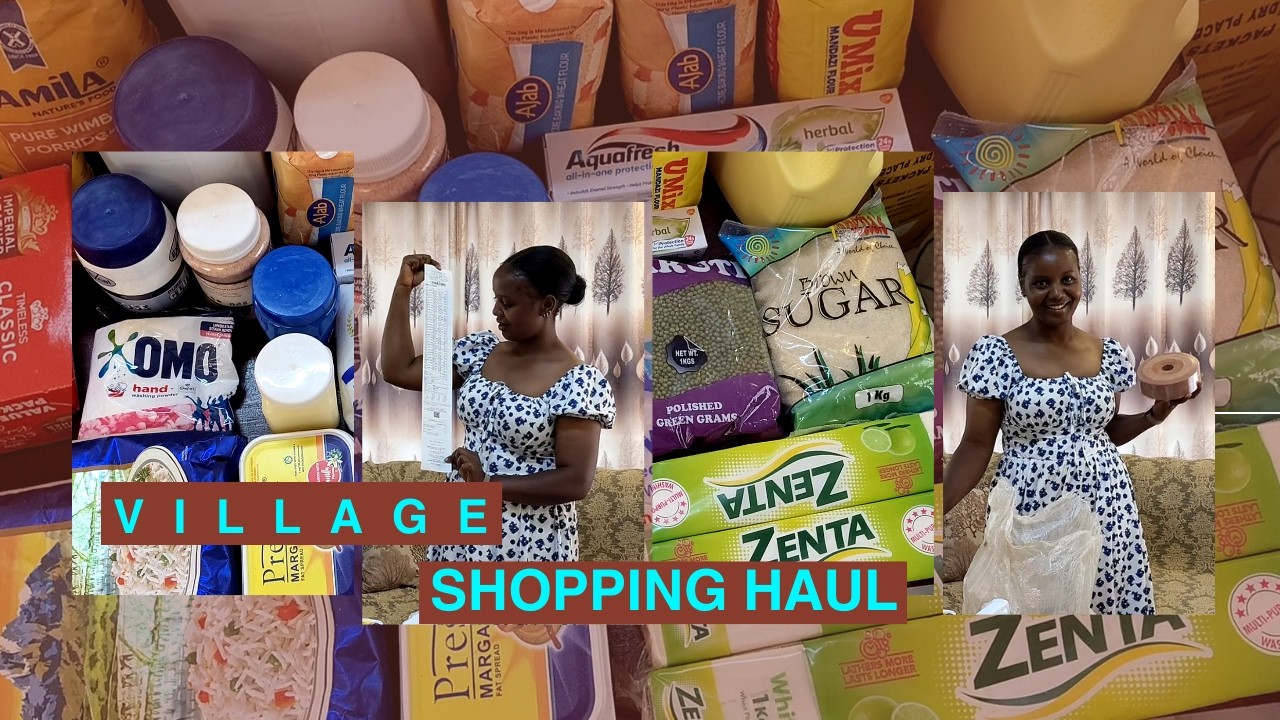 MONTHLY SHOPING HAUL\\ VILLAGE SHOPPING HAUL. LIZAH NJUGUNAH.