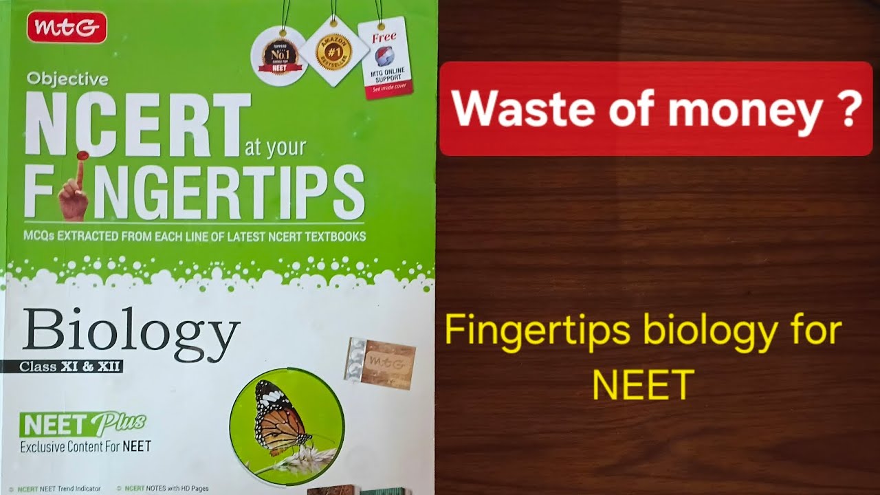 Fingertips Biology book full review. For NEET 2026. Bengali.