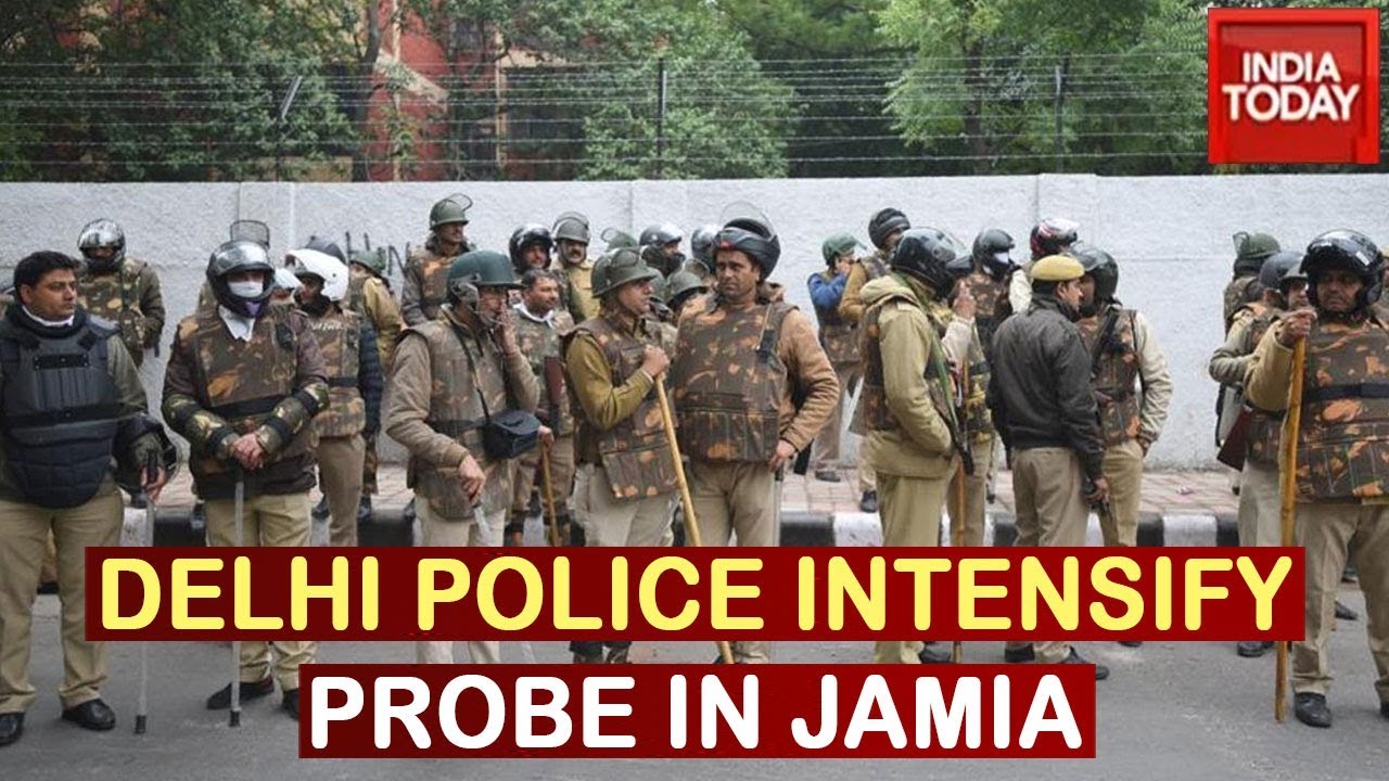 Delhi Police Launches Man Hunt Against Accused Seen In Jamia Library Video