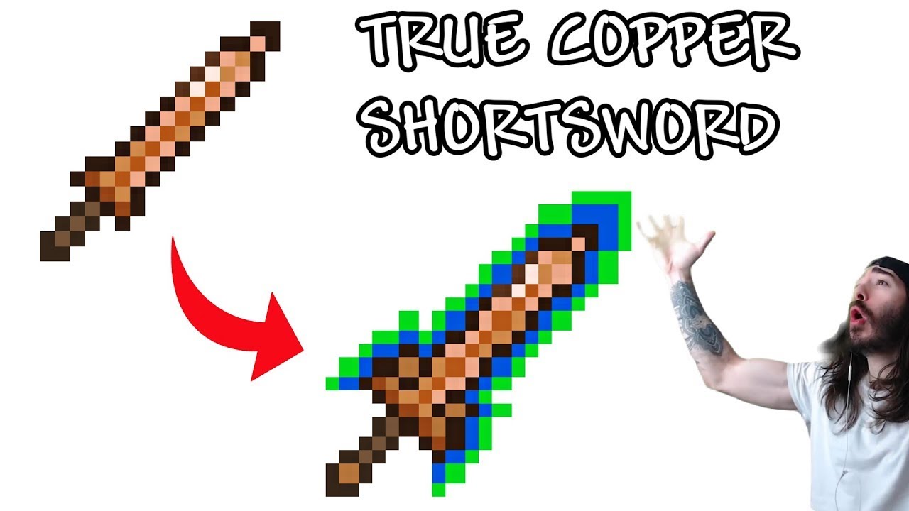 Copper Shortsword but OP??? TRUE COPPER SHORTSWORD Mod Review