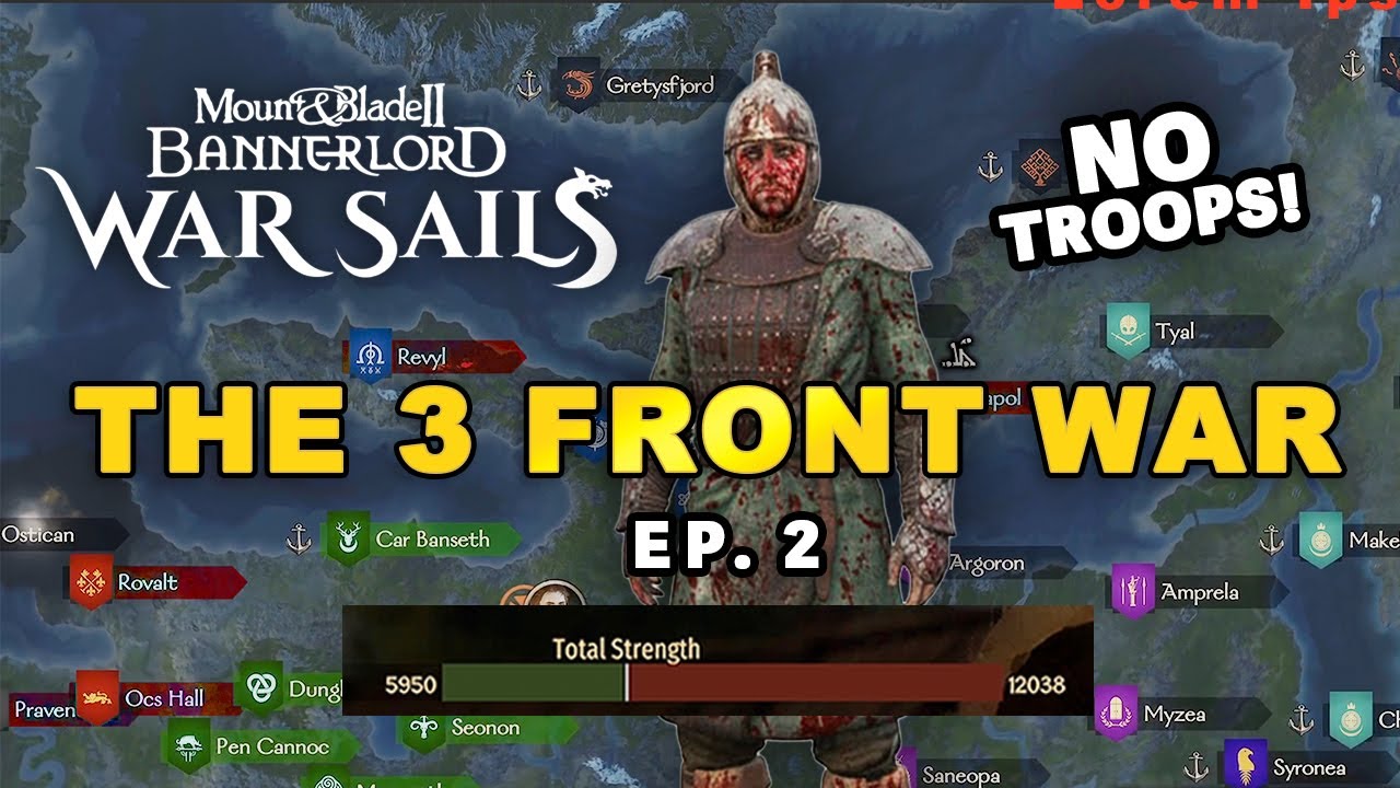 Ep.2 Constant Battles To Save Battania! No Troops