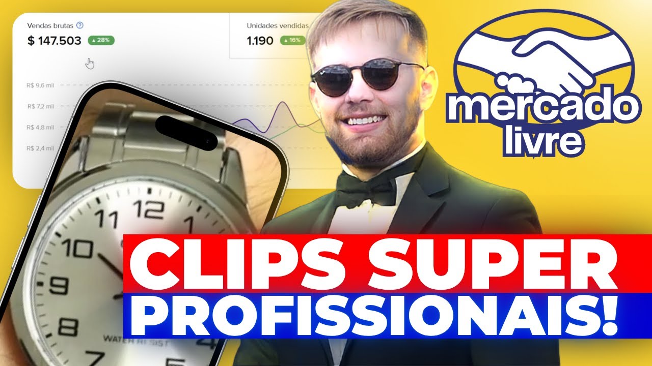 COMO CRIAR CLIPS PARA O MERCADO LIVRE EM 2025!