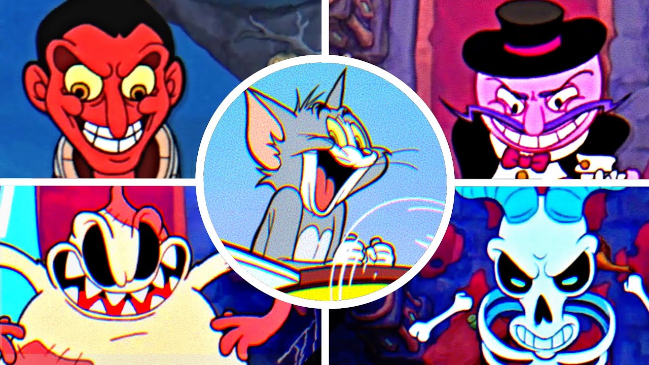 ACECRAFT – All Chapter 3 Boss Fights as Tom {Tom & Jerry Crossover}