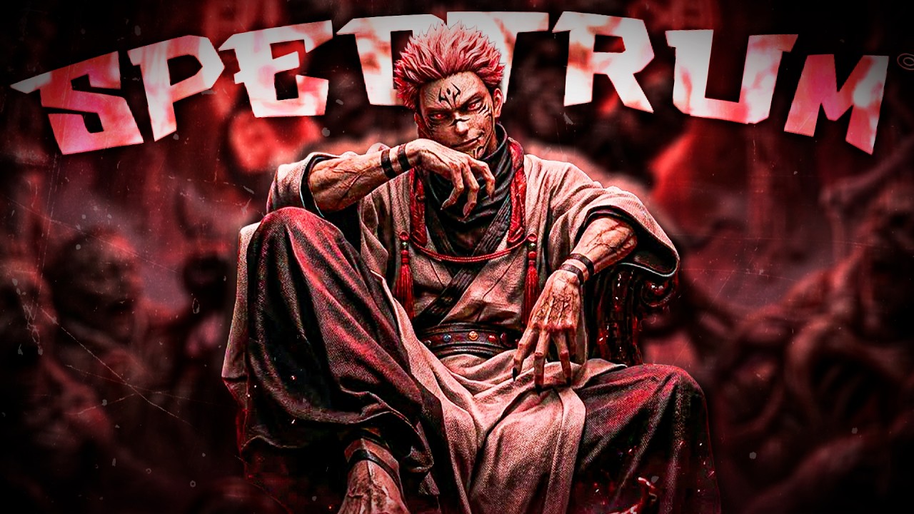 SUKUNA - O REI DAS MALDIÇÕES 👑🖤 (Jujutsu Kaisen)