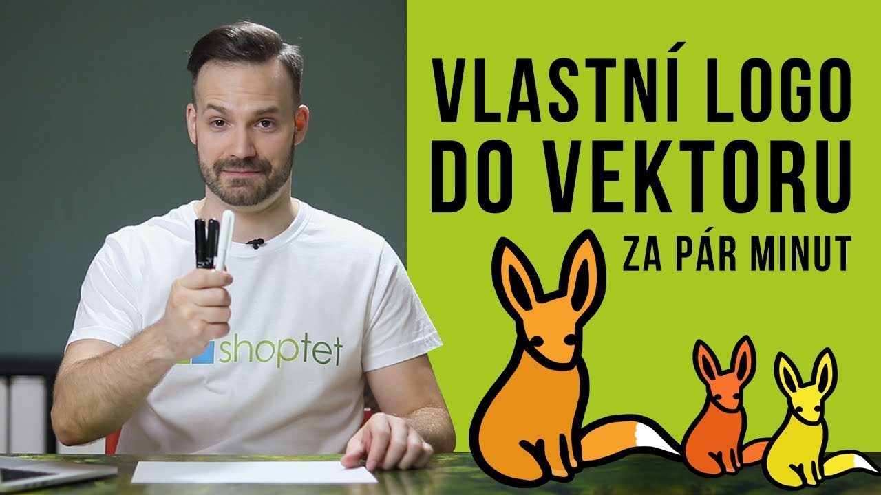 VLASTN&Iacute; LOGO DO VEKTORU ZA P&Aacute;R MINUT - Shoptet.TV (5. d&iacute;l)