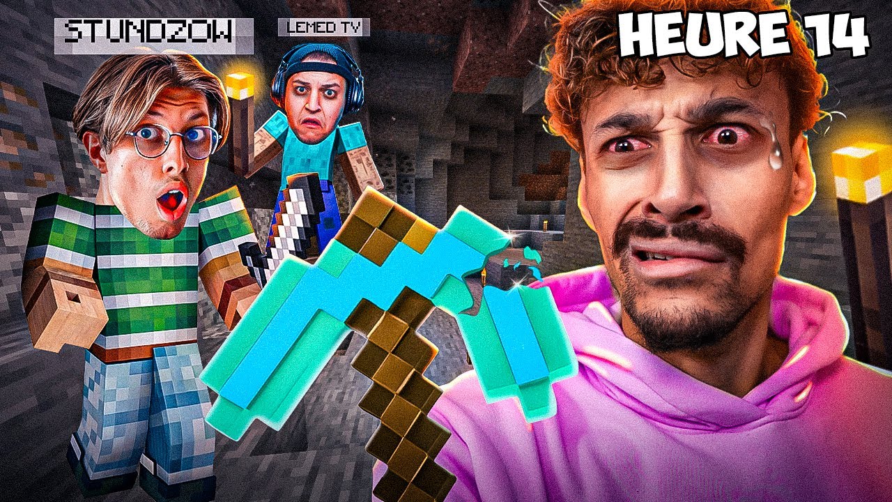 J'AI 24 HEURES POUR FINIR MINECRAFT SINON..... (ft @StundZowShorts @Lemedtv )