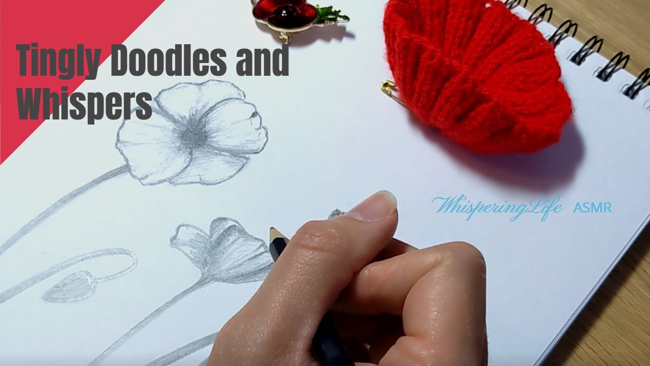 Tingly doodles and whispers || WhisperingLife ASMR