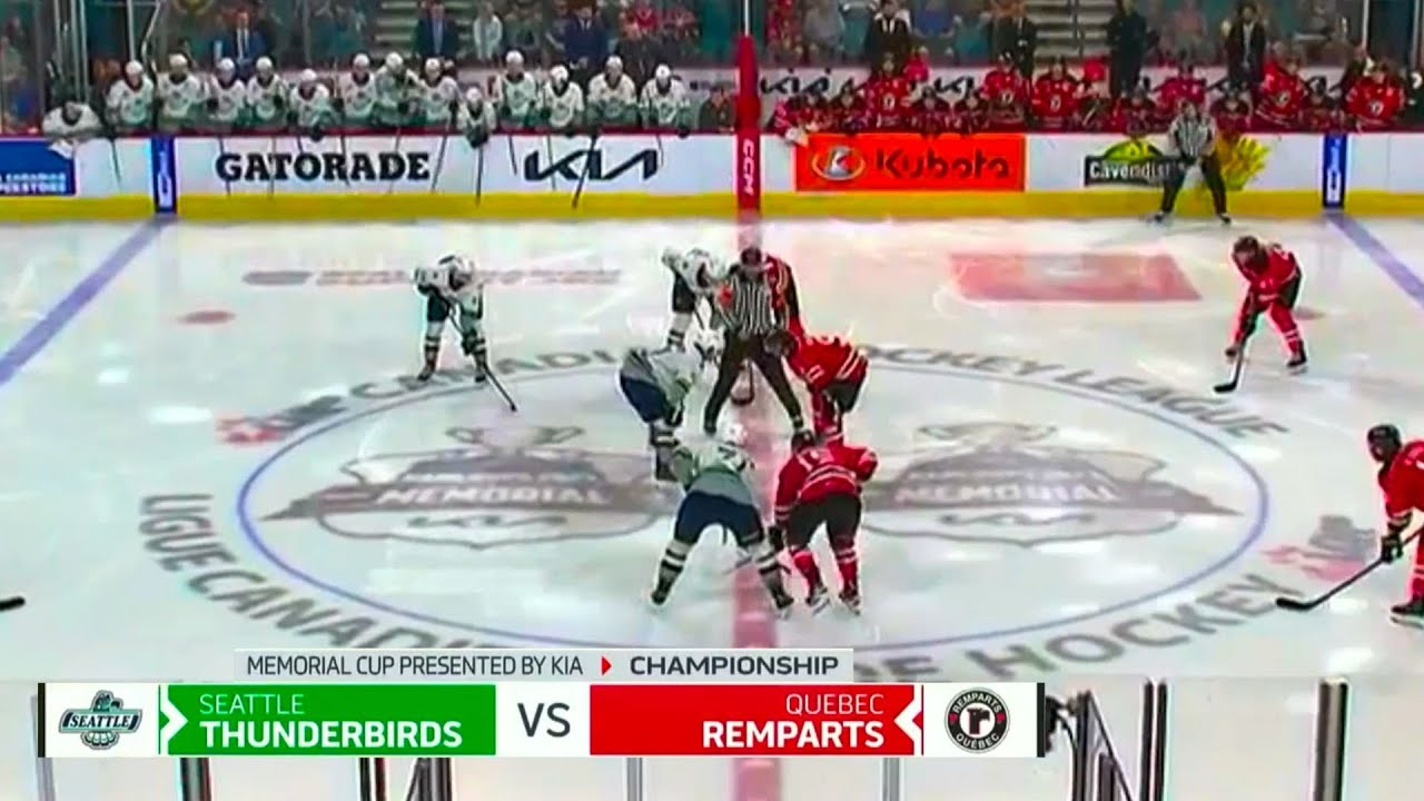 Finals - Seattle Thunderbirds vs Quebec Remparts | 2023 Memorial Cup
