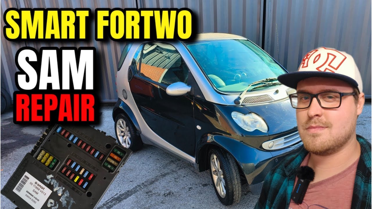 Don't Ignore This! Smart Fortwo SAM Module Faults Repaired #subscribe