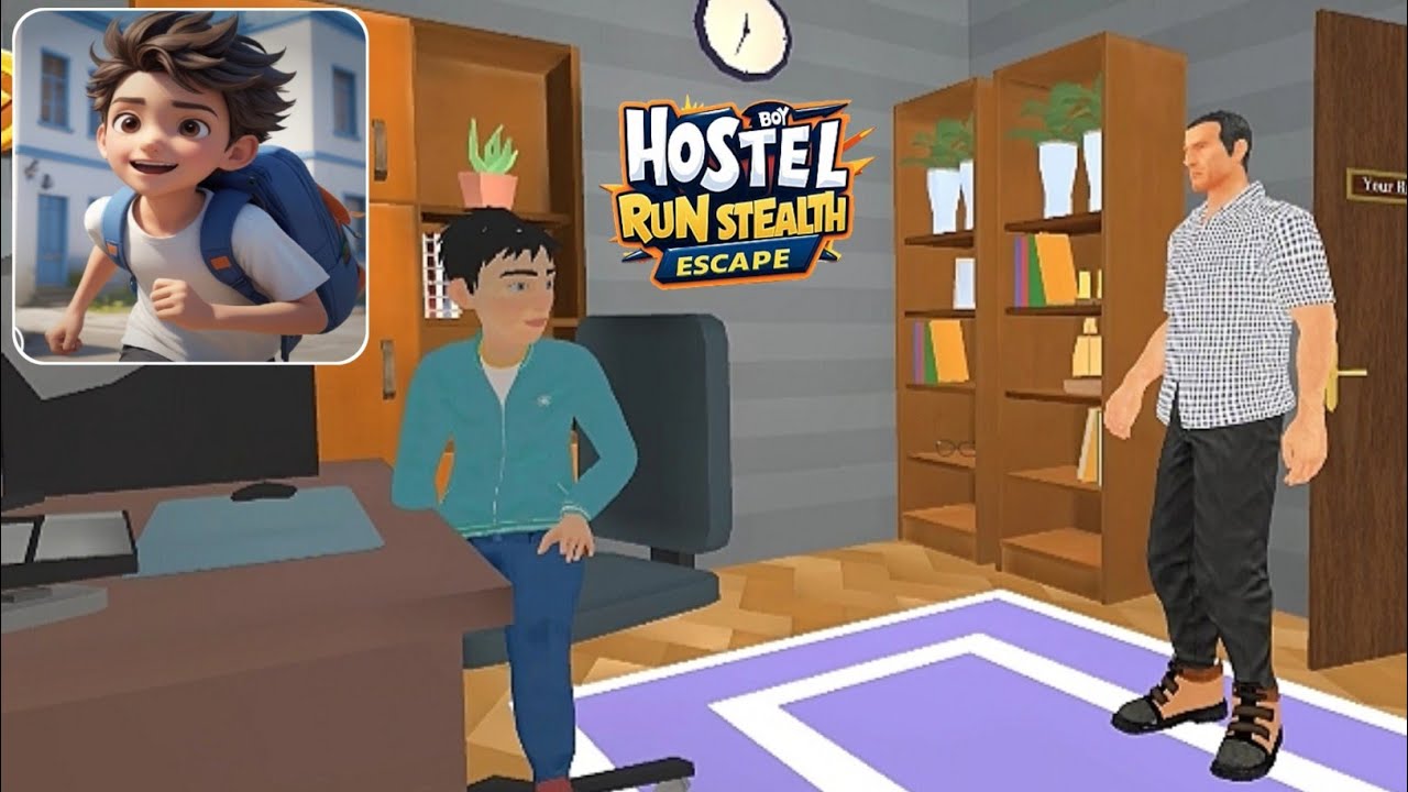 HOSTEL BOY RUN STEALTH ESCAPE Android Full Gameplay