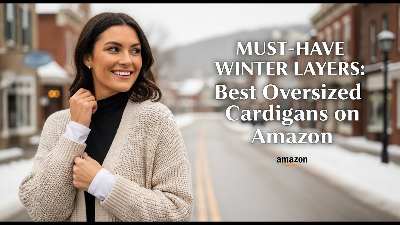 Must-Have Winter Layers: Best Oversized Cardigans on Amazon 🧶